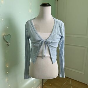 Forever21 Blue Balletcore Bolero